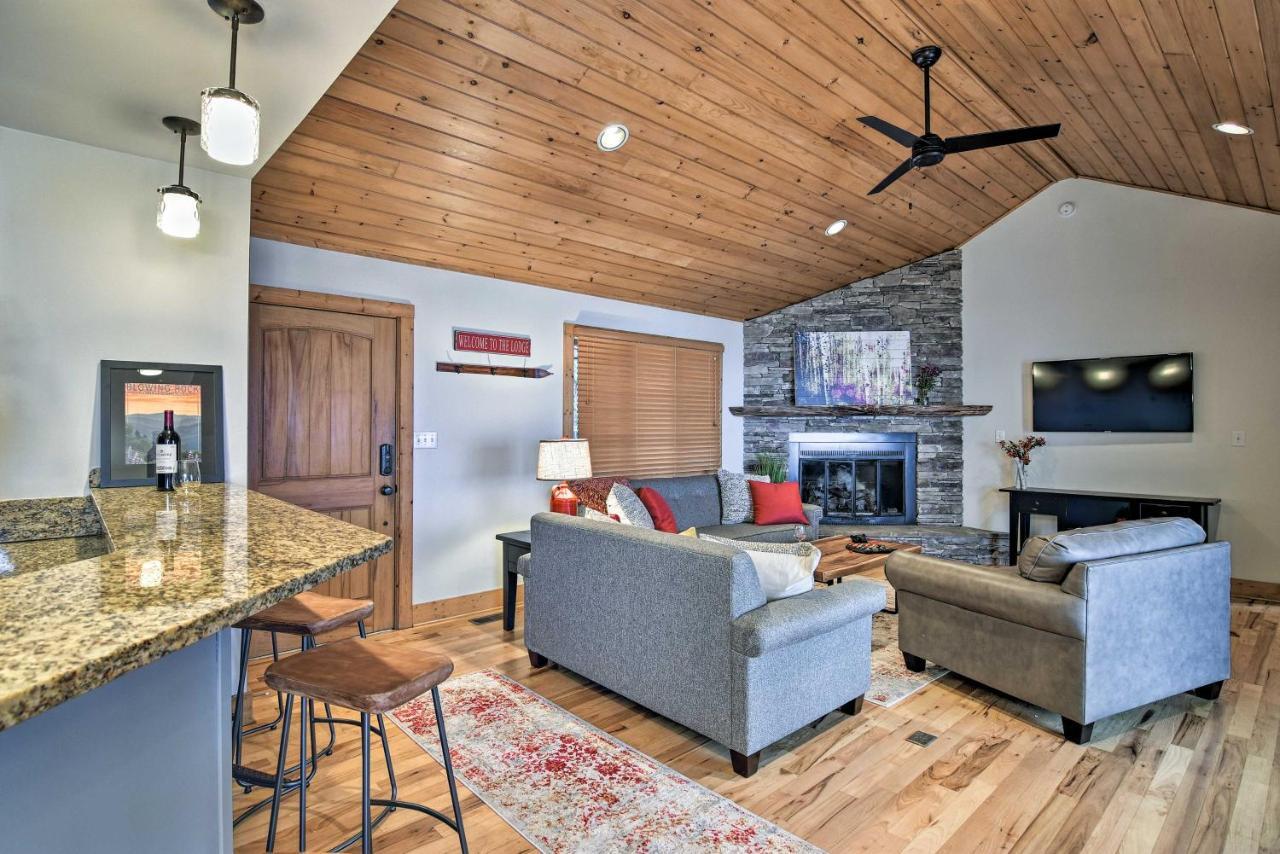 Cabin With Hot Tub And Mountain Views Less Than 5 Mi To Boone Blowing Rock Exteriér fotografie