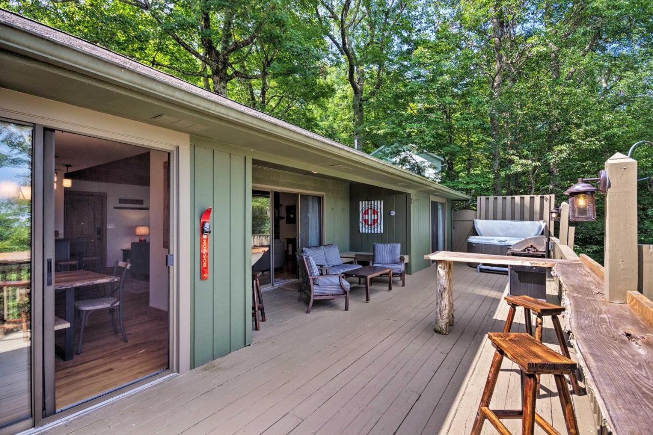 Cabin With Hot Tub And Mountain Views Less Than 5 Mi To Boone Blowing Rock Exteriér fotografie