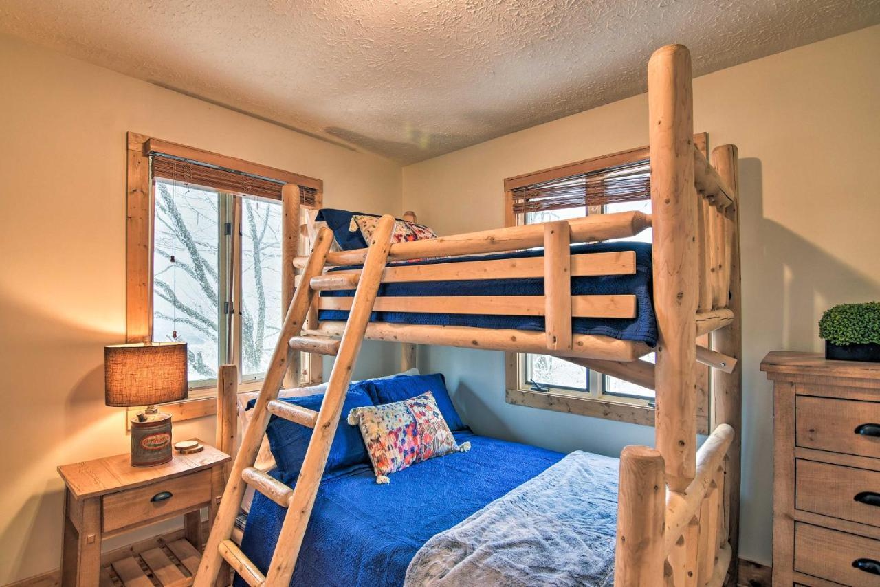 Cabin With Hot Tub And Mountain Views Less Than 5 Mi To Boone Blowing Rock Exteriér fotografie